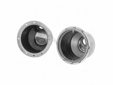 .5" Rear Hub Small Ss Concrete Light Niche