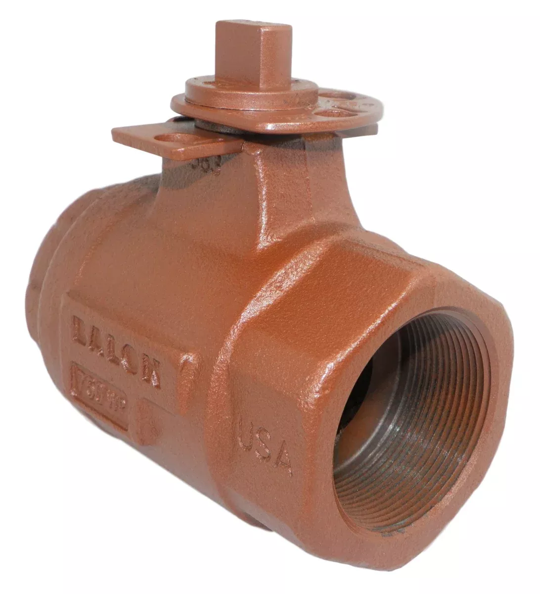 Balon 2R-S32-SE 2" Ductile Iron Floating Ball Valve Screwed End 750 W.P.