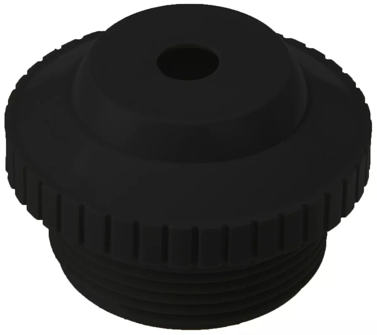 Hayward SP1419BBLK 1.5" MIP x 0.37" Opening Hydrostream Inlet Fitting - Black